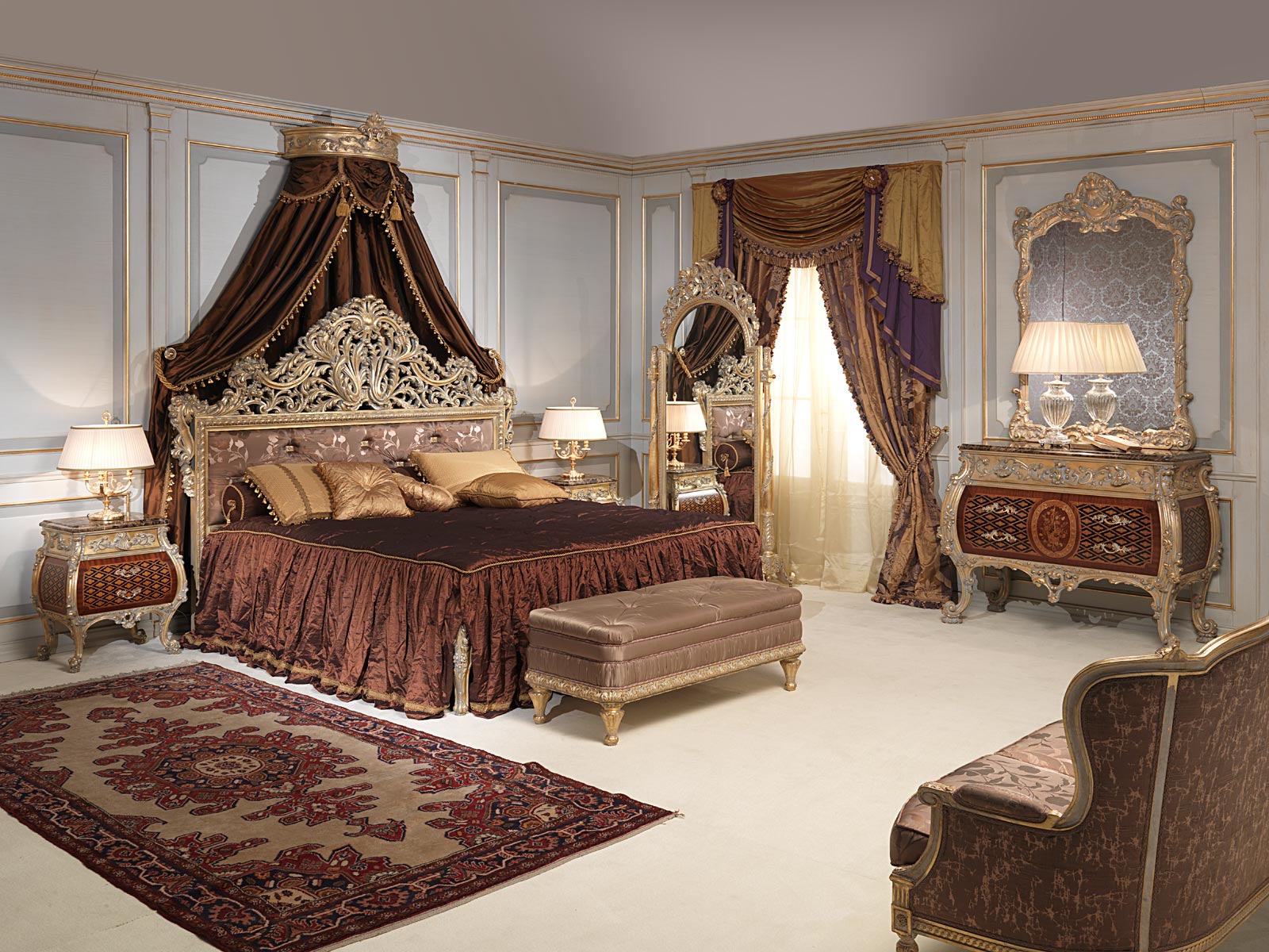 Mobili classici di lusso made in italy vimercati